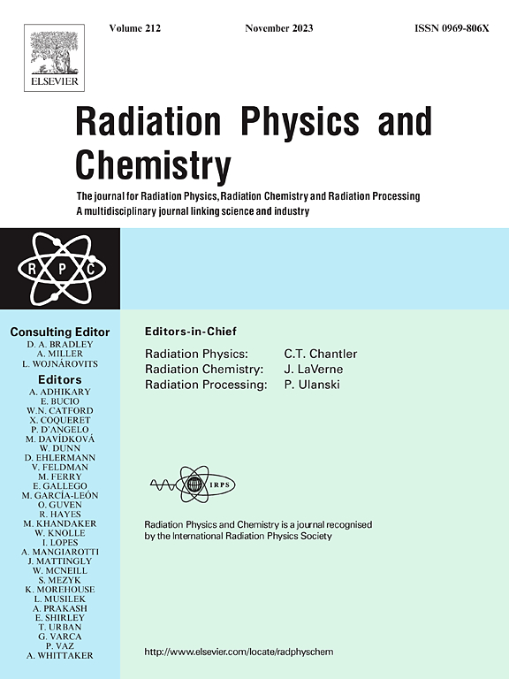 Go to journal home page - Radiation Physics and Chemistry